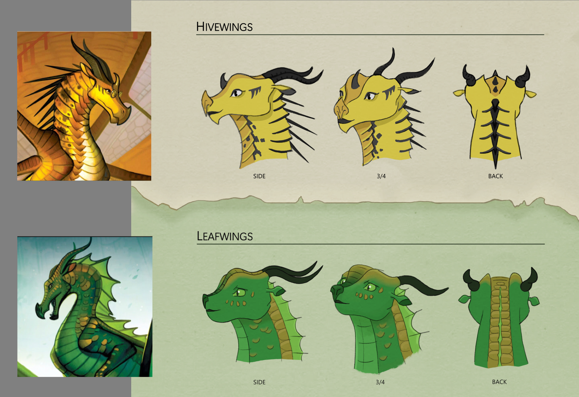 Wings of Fire Designs